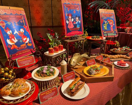 Lunar New Year Food Spread