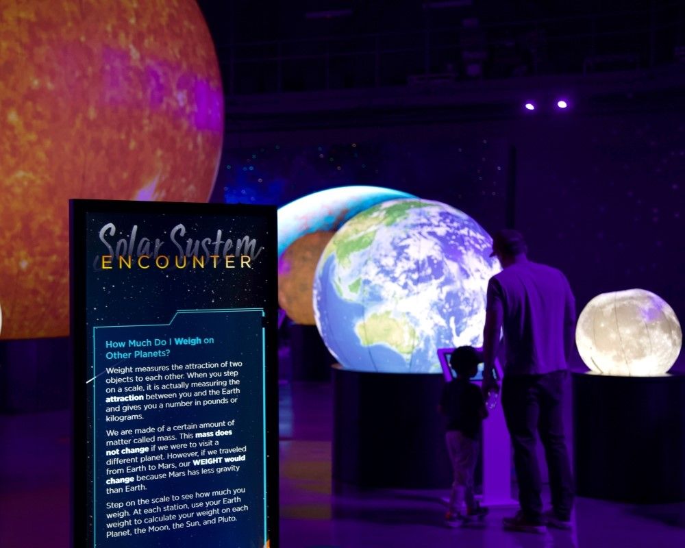 Solar System Encounter Exhibit