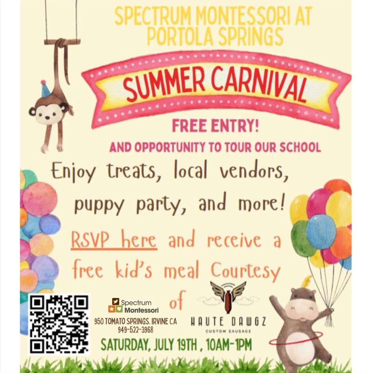 Spectrum Montessori Carnival