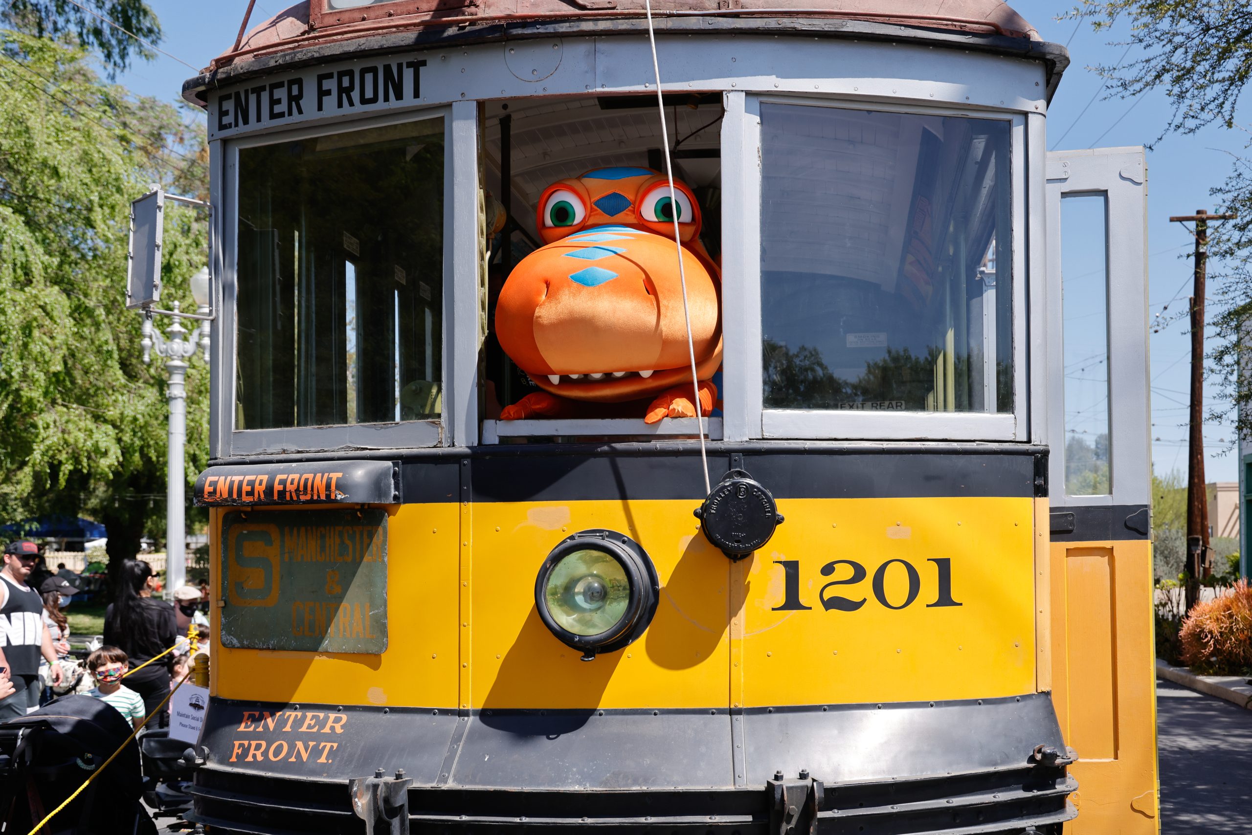 Dinosaur Express at Southern California Railway Museum
